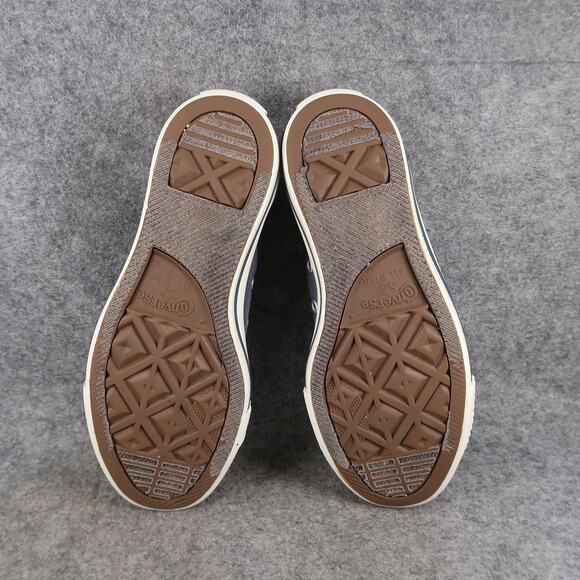 Converse Shoes Womens 7 Casual Sneakers All Star Low Lace Up Trainer Canvas Blue - Picture 11 of 13